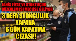 TBMM’de Gündem Yoğun! Fahiş Fiyat ve Stokçuluğa Ağır Ceza