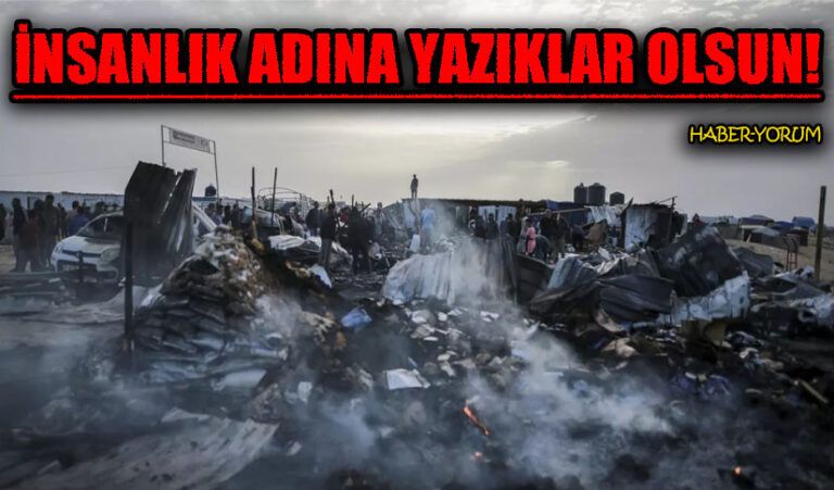 İNSANLIK ADINA YAZIKLAR OLSUN!