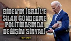 Biden’ın İsrail’e Silah Gönderme Politikasında Değişim Sinyali