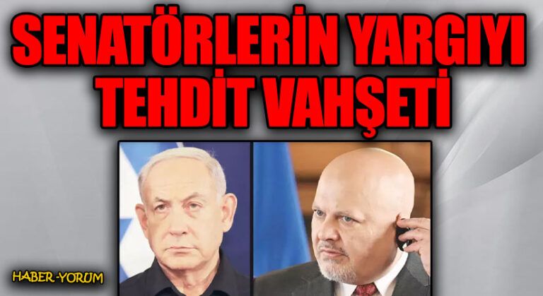 SENATÖRLERİN YARGIYI TEHDİT VAHŞETİ