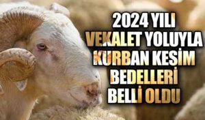 DİYENET DUYURDU! KURBAN KESİM BEDELLERİ AÇIKLANDI