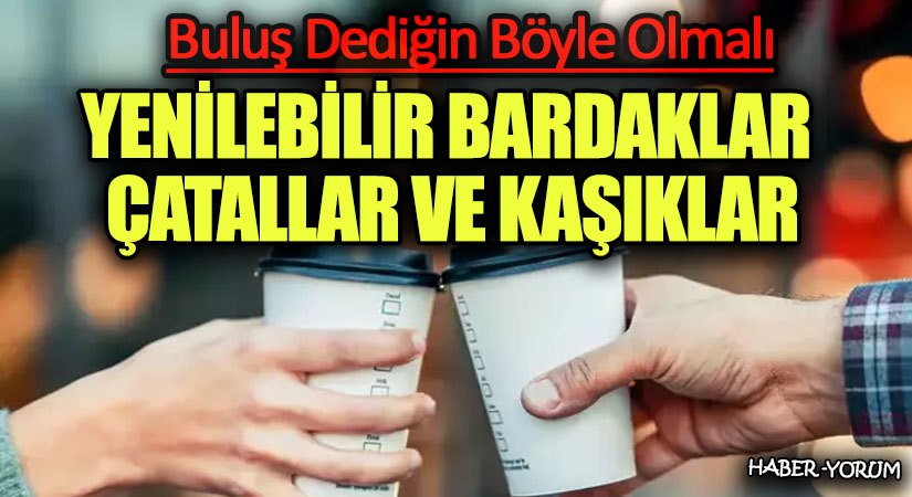 YENİLEBİLİR BARDAKLAR ÇATALLAR VE KAŞIKLAR