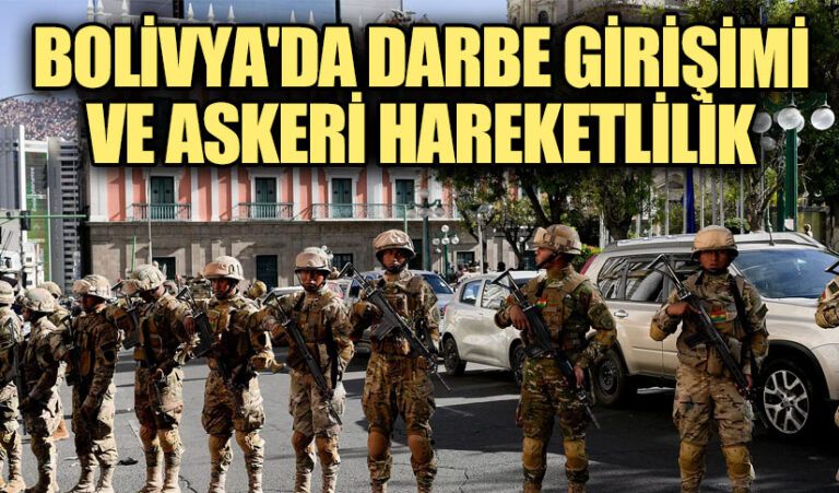 Bolivya’da Darbe Girişimi ve Askeri Hareketlilik