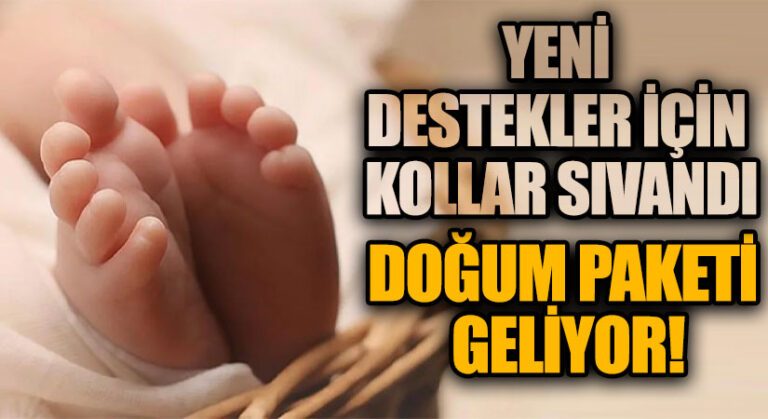 Çalışan Annelere Doğum Paketi Geliyor! Erdoğan Talimat Verdi