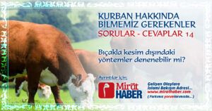 Bıçakla Kesim Dışındaki Yöntemler Denenebilir mi?