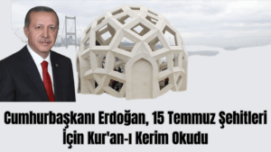 Cumhurbaşkanı Erdoğan, 15 Temmuz Şehitleri İçin Kur’an-ı Kerim Okudu
