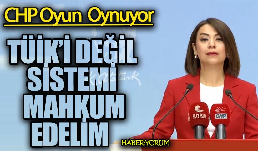 TÜİK’İ DEĞİL SİSTEMİ MAHKUM EDELİM 