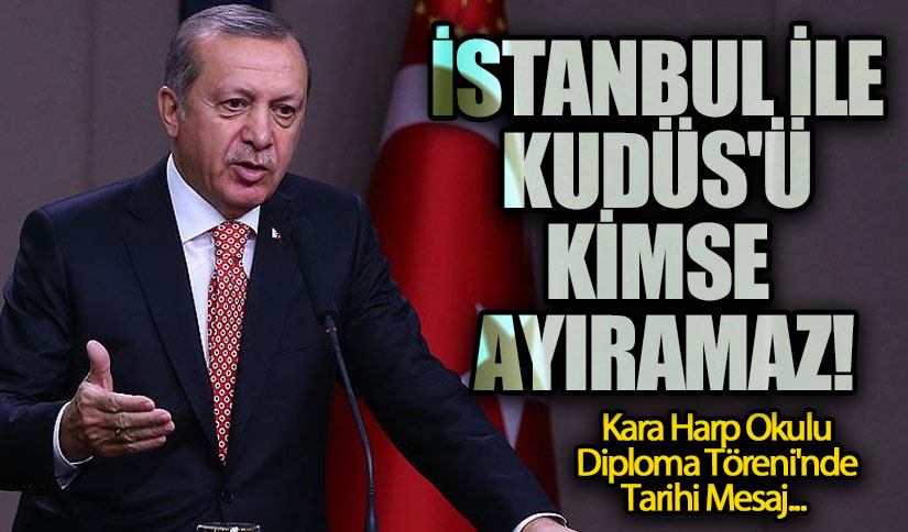 Başkan Erdoğan’dan Tarihi Filistin Mesajı: “İstanbul ile Kudüs-ü Şerif’i Kim Ayırabilir”