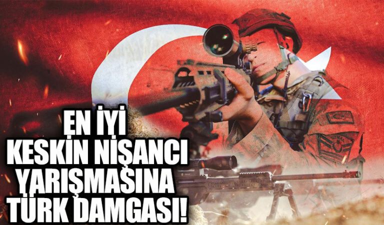 En İyi Keskin Nişancı Yarışması’na Türk Askeri Damga Vurdu!