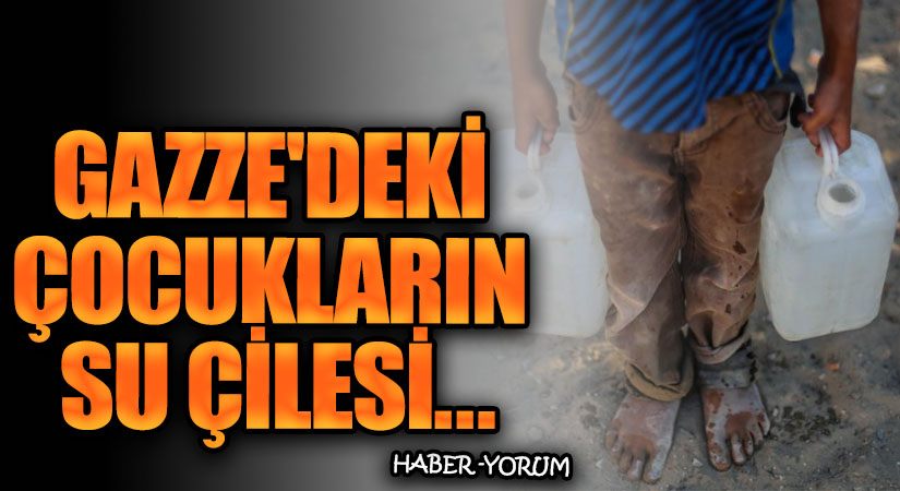 Gazze’de ki Çocukların Su Çilesi: Aksa Şehitleri Hastanesi’nin Gölgesinde