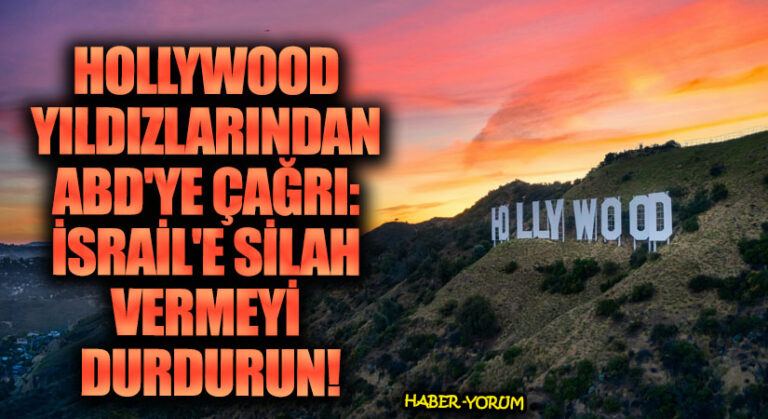 Hollywood Yıldızlarından ABD’ye Çağrı: İsrail’e Silah Vermeyi Durdurun