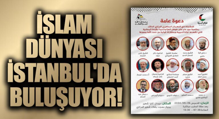 İslam Dünyası İstanbul’da Buluşuyor!