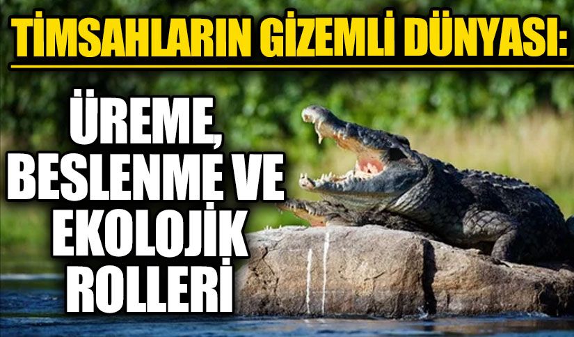 Timsahların Gizemli Dünyası: Üreme, Beslenme ve Ekolojik Rolleri