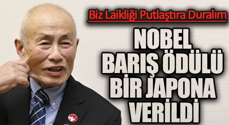 NOBEL BARIŞ ÖDÜLÜ BİR JAPONA VERİLDİ