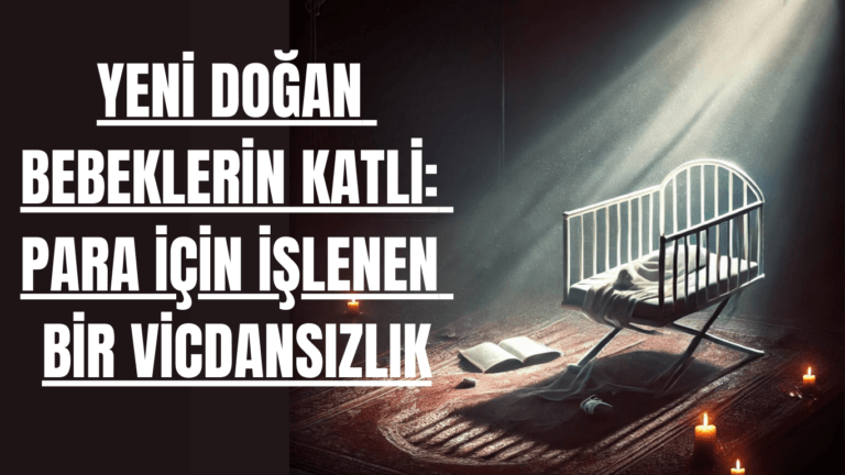 Yeni Doğan Bebeklerin Katli: Para İçin İşlenen Bir Vicdansızlık