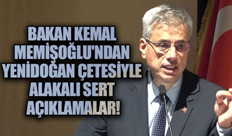 İstanbul’da Yeni Doğan Çetesi Operasyonu: Bakan Memişoğlu’ndan Sert Açıklamalar