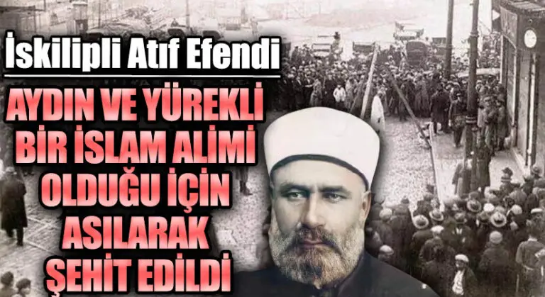 AYDIN VE YÜREKLİ BİR İSLAM ALİMİ OLDUĞU İÇİN ASILARAK ŞEHİT EDİLDİ