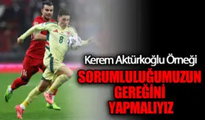 SORUMLULUĞUMUZUN GEREĞİNİ YAPMALIYIZ