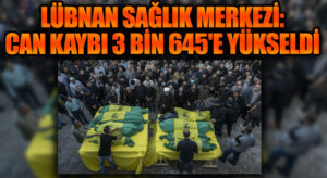Lübnan’da İsrail Saldırıları: Can Kaybı 3 Bin 645’e Yükseldi