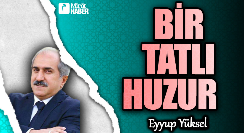 BİR TATLI HUZUR     