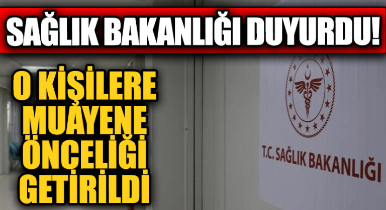 Sağlık Bakanlığı Duyurdu: Hakim ve Savcılara Muayene Önceliği Getirildi