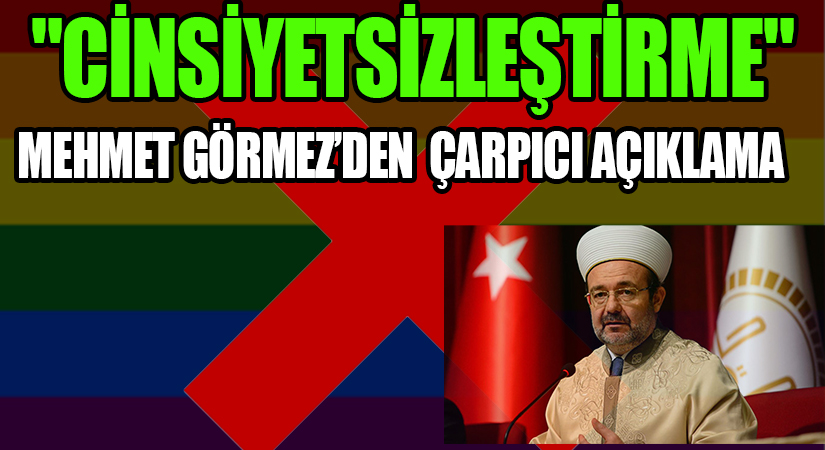 “Cinsiyetsizleştirme” Konusunda Mehmet Görmezden Çarpıcı Açıklamalar