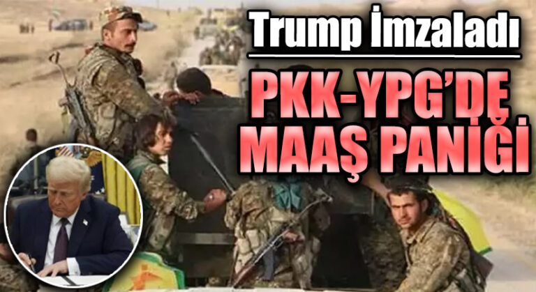 PKK-YPG’DE MAAŞ PANİĞİ