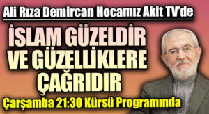 Ali Rıza Demircan Hocamız AKİ TV’de