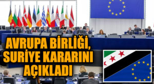 Avrupa Birliği, Suriye Kararını Açıkladı