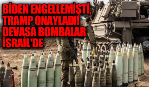 Trump’ın Onayıyla İsrail’e Devasa Bombalar Sevk Edildi