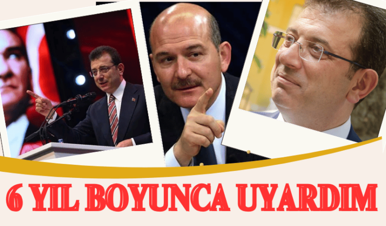 “6 Yıl Boyunca Uyardım, Dinlemediler!
