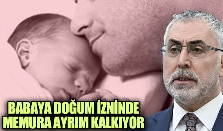 Babaya Doğum İzninde Memura Ayrım Kalkıyor