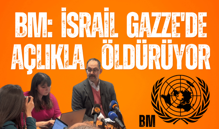 İsrail Gazze’de Açlıkla İnsan Öldürüyor