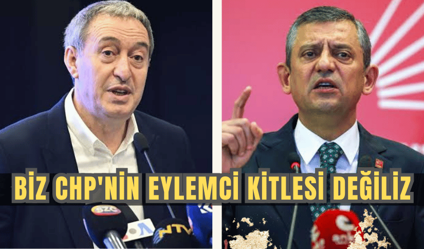 Tuncer Bakırhan: “Biz CHP’nin eylemci kitlesi değiliz”