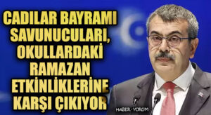 Cadılar Bayramı Savunucuları, Okullardaki Ramazan Etkinliklerine Karşı Çıkıyor