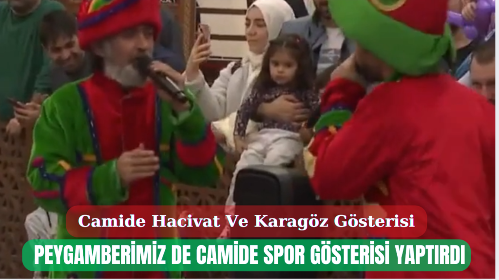 Camide Hacivat Ve Karagöz Gösterisi