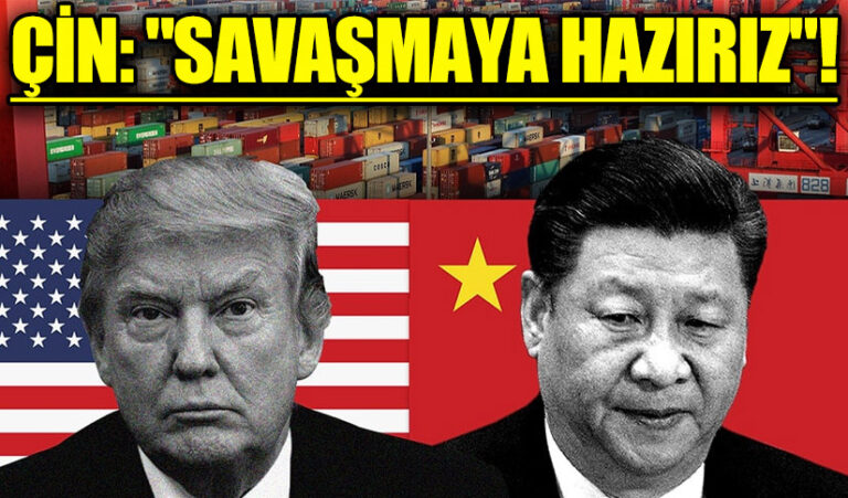 Çin Savaşmaya Hazırız!