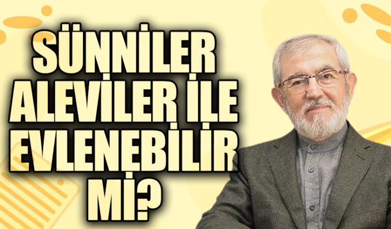 SÜNNİLER ALEVİLER İLE EVLENEBİLİR Mİ?