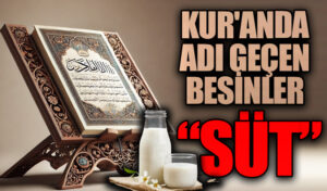 KUR’AN’DA ADI GEÇEN BESİNLER “SÜT”