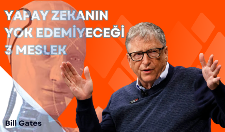 YAPAY ZEKANIN YOK EDEMİYECEĞİ 3 MESLEK