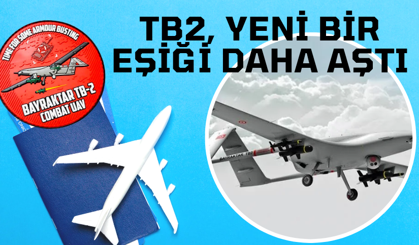 Bayraktar “TB2” İle Yeni Bir Eşik Daha Aşıldı
