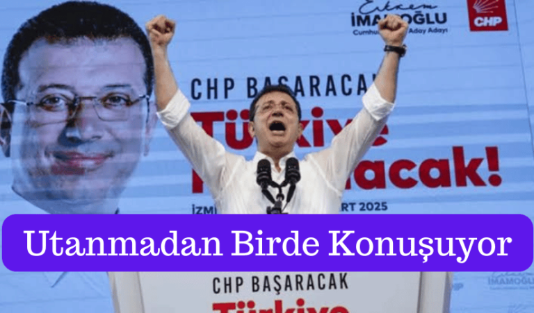 UTANMADAN BİRDE KONUŞUYOR
