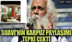Suavi’nin Karpuz Paylaşımı Tepki Çekti