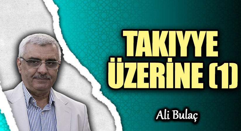 TAKIYYE ÜZERİNE (1)