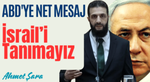 Suriye’den ABD’ye net Mesaj: İsrail’i Tanımayız