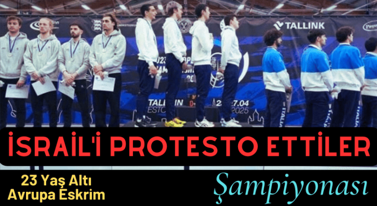 İsviçreli Eskrimciler, Avrupa Şampiyonası’nda İsrail’i Protesto Etti