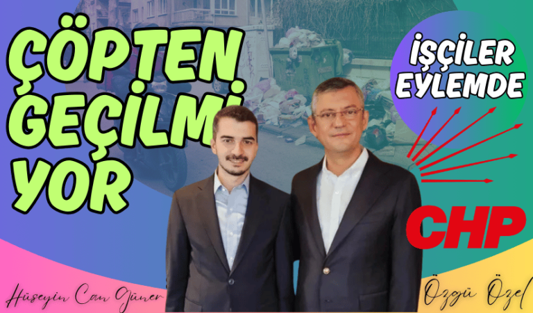 CHP, Bildiğimiz Gibi: Sokaklar Çöp Dağlarına Teslim, Vatandaşlar Öfkeli