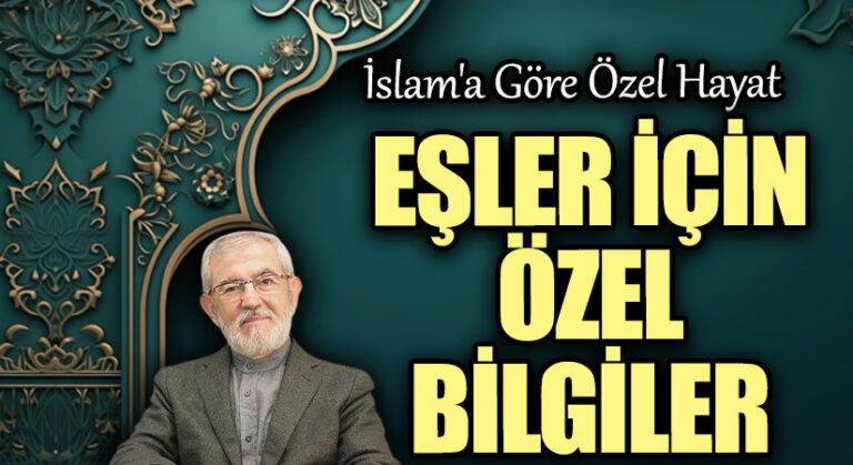 Eşler İçin Özel Bilgiler