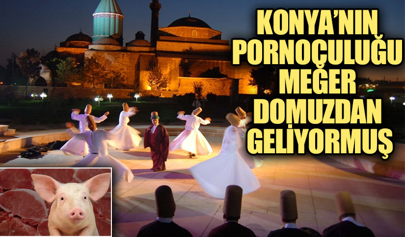 KONYA’NIN PORNOCULUĞU MEĞER DOMUZDAN GELİYORMUŞ