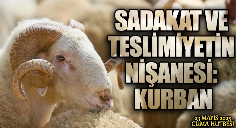 SADAKAT VE TESLİMİYETİN NİŞANESİ: KURBAN